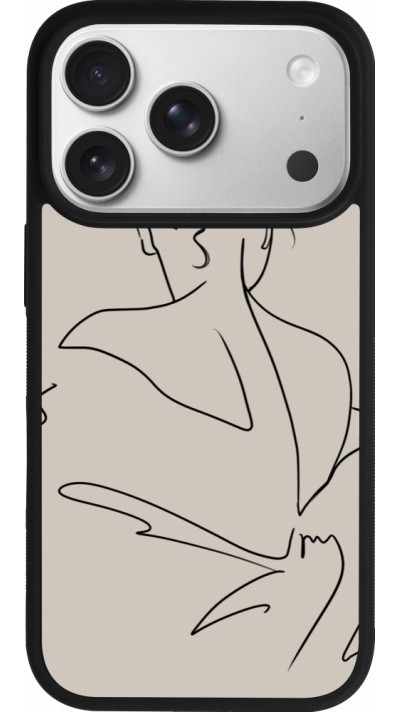iPhone 17 Pro Case Hülle - Silikon schwarz Salnikova 05