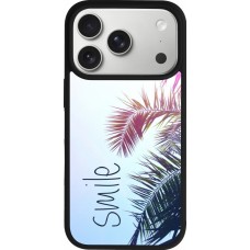 iPhone 17 Pro Case Hülle - Silikon schwarz Smile 05