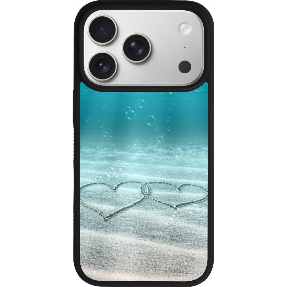 iPhone 17 Pro Case Hülle - Silikon schwarz Summer 18 19