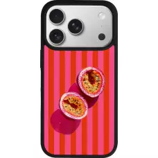 iPhone 17 Pro Case Hülle - Silikon schwarz Passion fruit Summer 2026