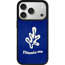 iPhone 17 Pro Case Hülle - Silikon schwarz Vitamin sea Summer 2026