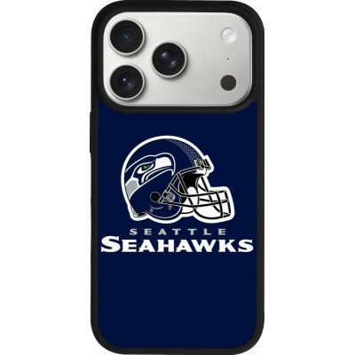 iPhone 17 Pro Case Hülle - Silikon schwarz Super Bowl 26 Seattle 3