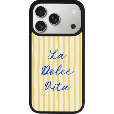 iPhone 17 Pro Case Hülle - Silikon schwarz The good life 2026