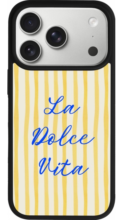 iPhone 17 Pro Case Hülle - Silikon schwarz The good life 2026