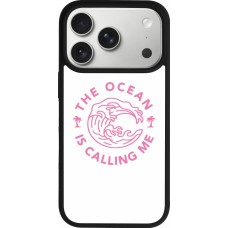 iPhone 17 Pro Case Hülle - Silikon schwarz The Ocean is calling me