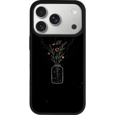 Coque iPhone 17 Pro - Silicone rigide noir Vase black