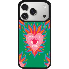 iPhone 17 Pro Case Hülle - Silikon schwarz Viva la vida 2026