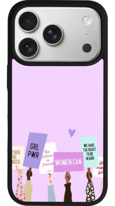 iPhone 17 Pro Case Hülle - Silikon schwarz Womens day 2026 9