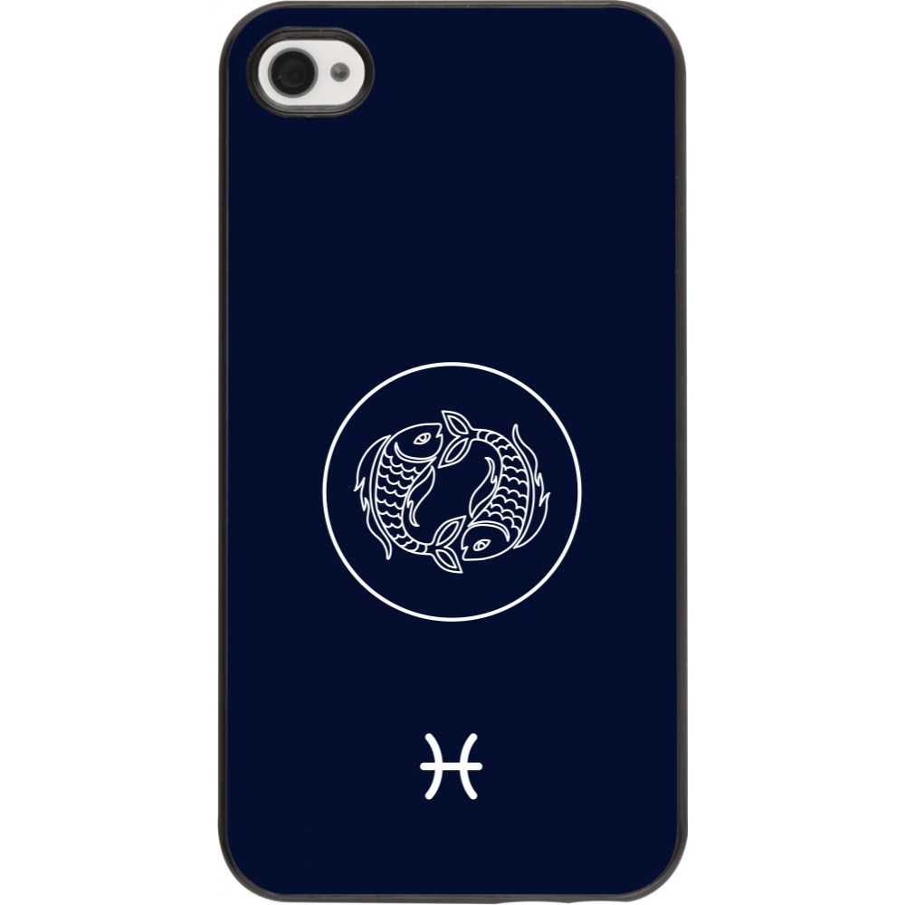 iPhone 4/4s Case Hülle - Astrologie Fische