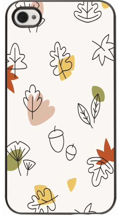 Coque iPhone 4/4s - Autumn 22 leaves