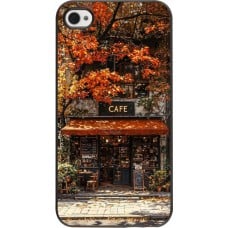 Coque iPhone 4/4s - Autumn 25 Coffee shop