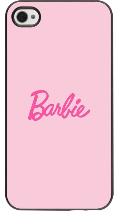 Coque iPhone 4/4s - Barbie Text