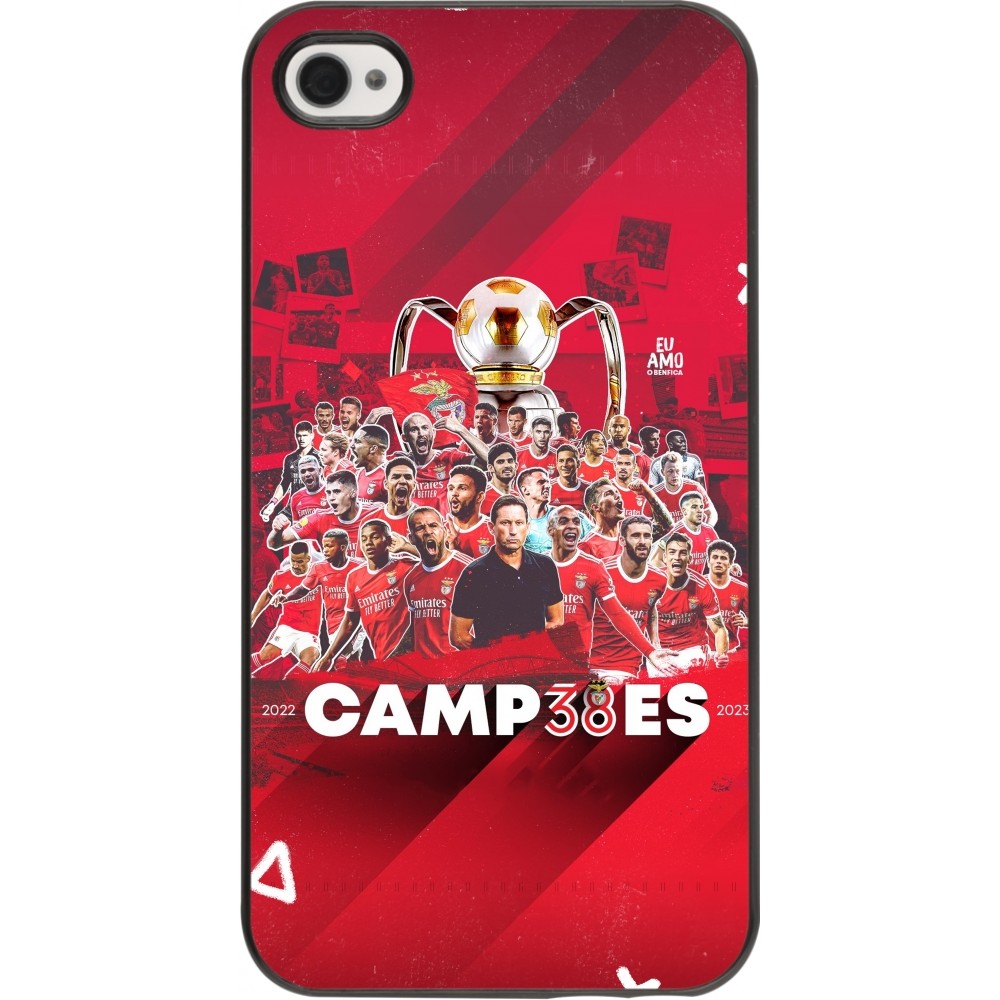 iPhone 4/4s Case Hülle - Benfica Campeoes 2023