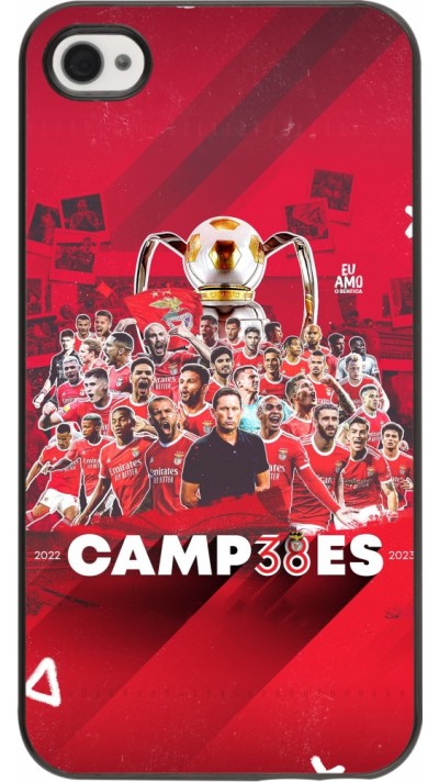 Coque iPhone 4/4s - Benfica Campeoes 2023