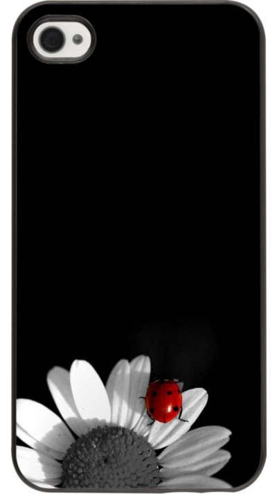 Coque iPhone 4/4s - Black and white Cox