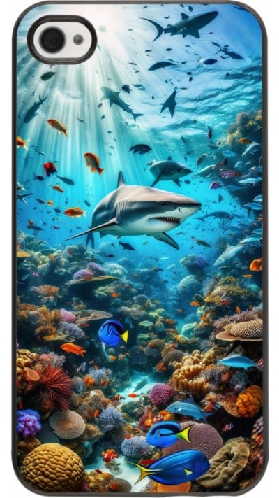 Coque iPhone 4/4s - Bora Bora Mer et Merveilles
