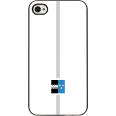 iPhone 4/4s Case Hülle - Kanton AG weiss