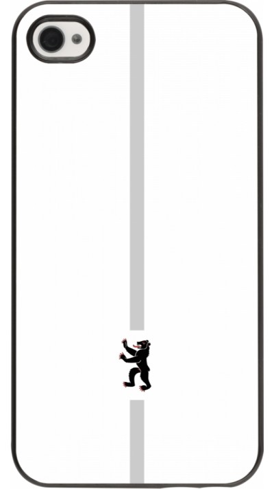 iPhone 4/4s Case Hülle - Kanton AI weiss