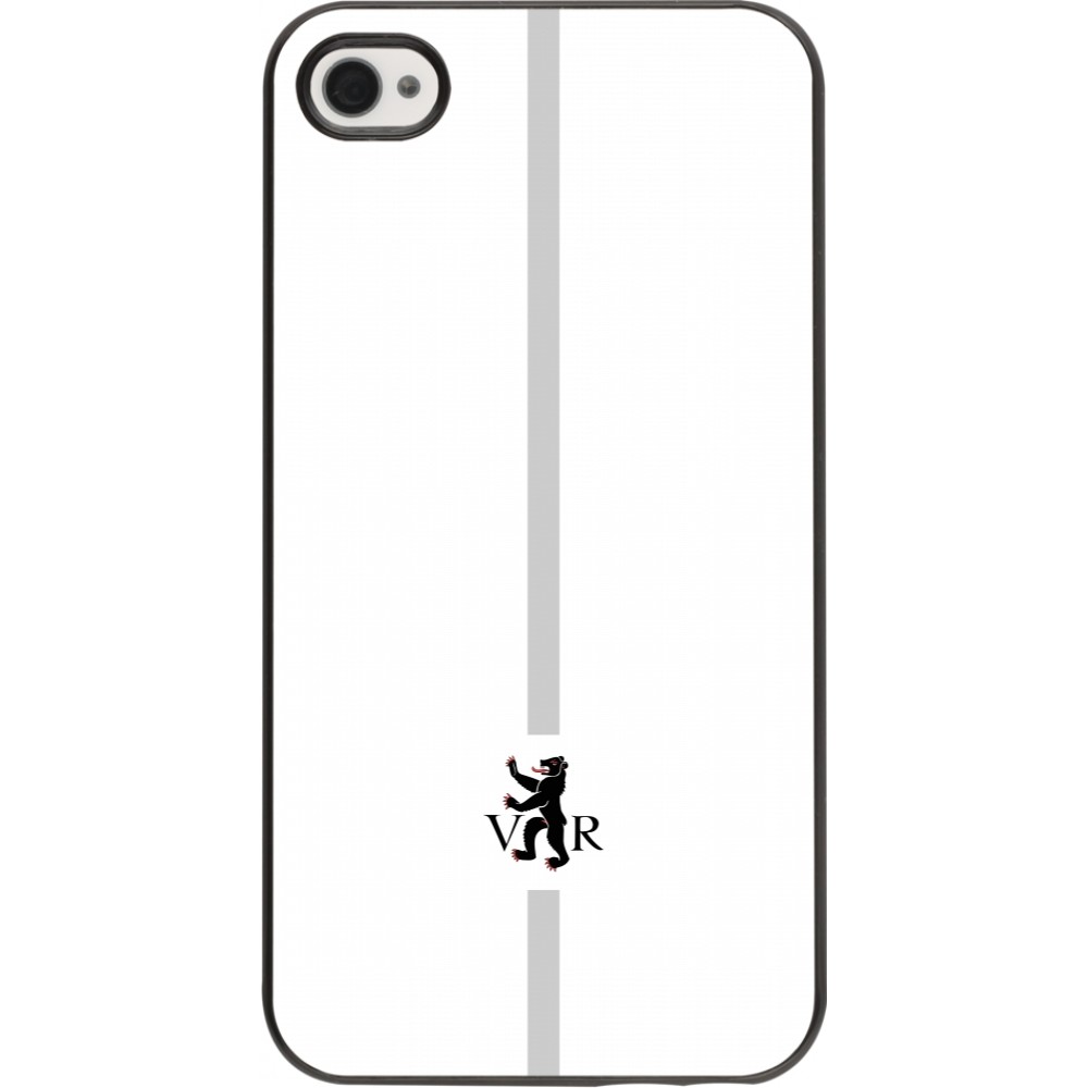 iPhone 4/4s Case Hülle - Kanton AR weiss