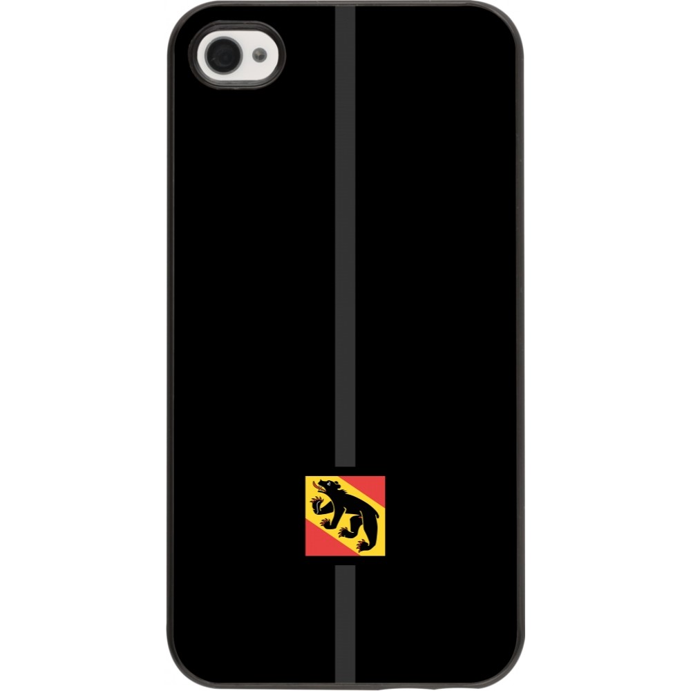 Coque iPhone 4/4s - Canton BE noir
