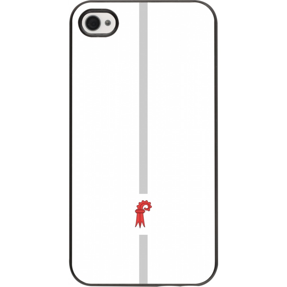 Coque iPhone 4/4s - Canton BL blanc