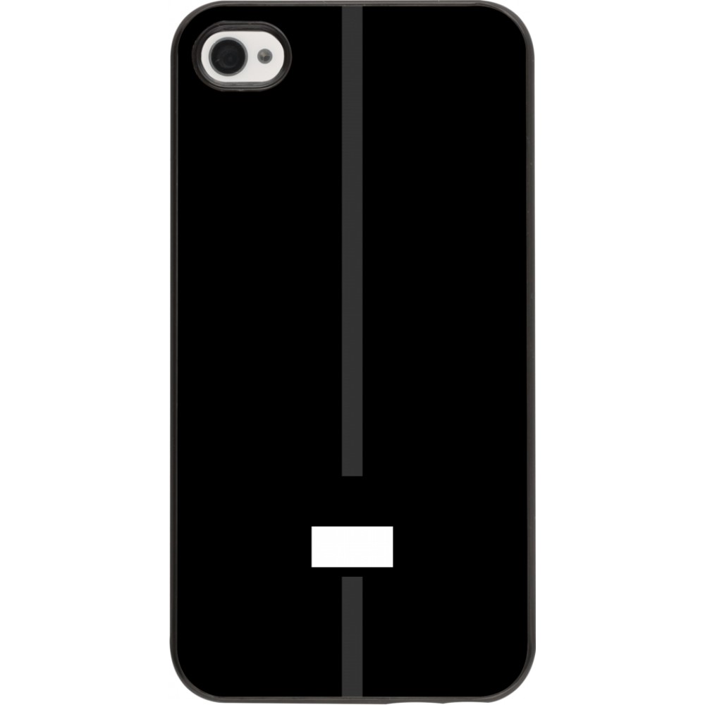Coque iPhone 4/4s - Canton FR noir