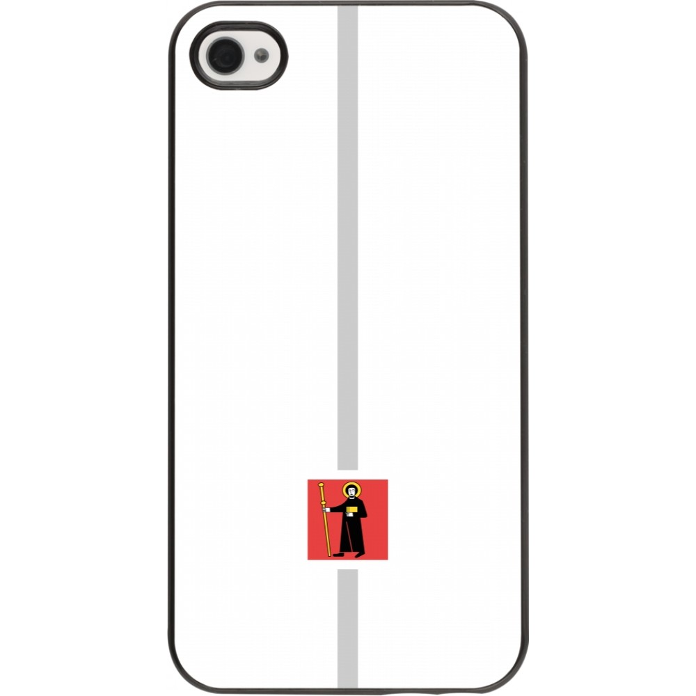 Coque iPhone 4/4s - Canton GL blanc