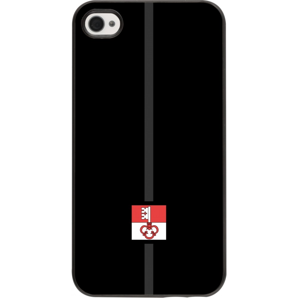 Coque iPhone 4/4s - Canton OW noir