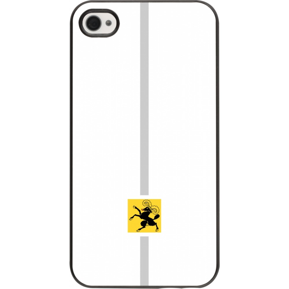 iPhone 4/4s Case Hülle - Kanton SH weiss