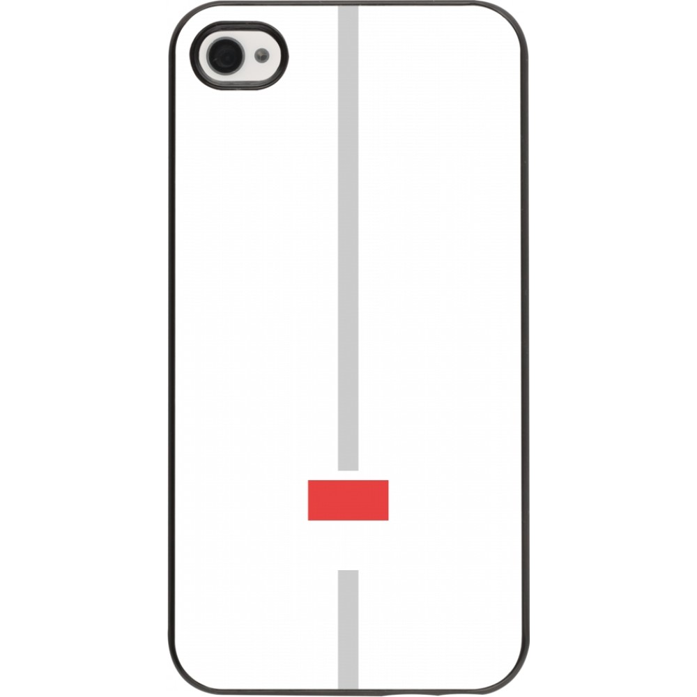 iPhone 4/4s Case Hülle - Kanton SO weiss