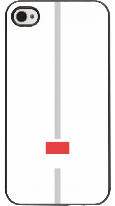 Coque iPhone 4/4s - Canton SO blanc