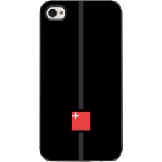 iPhone 4/4s Case Hülle - Kanton SZ schwarz