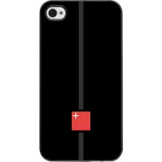 iPhone 4/4s Case Hülle - Kanton SZ schwarz