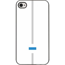 Coque iPhone 4/4s - Canton ZG blanc