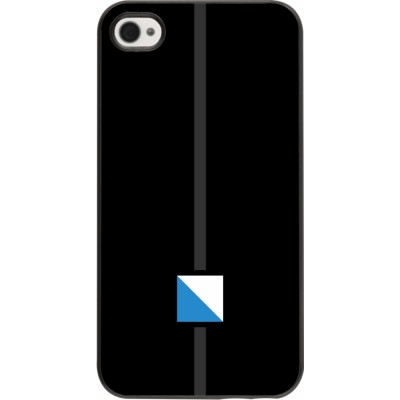 Coque iPhone 4/4s - Canton ZH noir