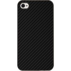 Hülle iPhone 4/4s - Carbon Basic