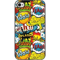 Coque iPhone 4/4s - Cartoons slogans