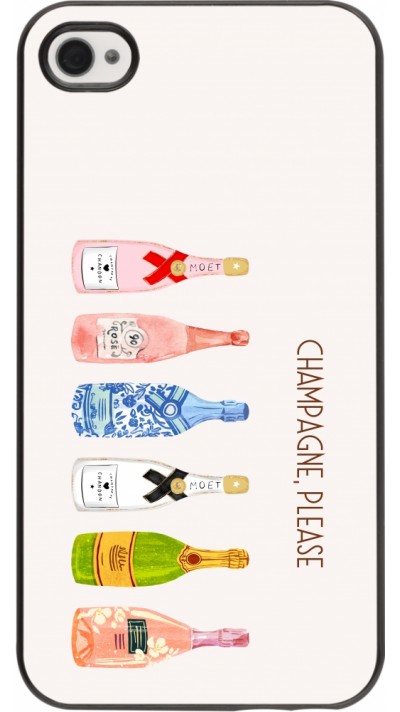 iPhone 4/4s Case Hülle - Champagne Please