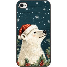 Coque iPhone 4/4s - Christmas 25 Bear