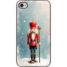 iPhone 4/4s Case Hülle - Christmas 25 Nutcracker Snow