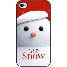 iPhone 4/4s Case Hülle - Christmas 25 Xmas Snowman