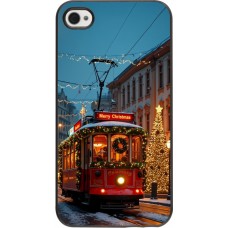 Coque iPhone 4/4s - Christmas 25 Xmas Train