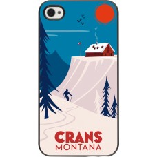 Coque iPhone 4/4s - Crans-Montana Cabane