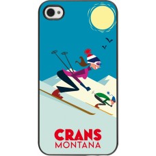 Coque iPhone 4/4s - Crans-Montana Ski Downhill
