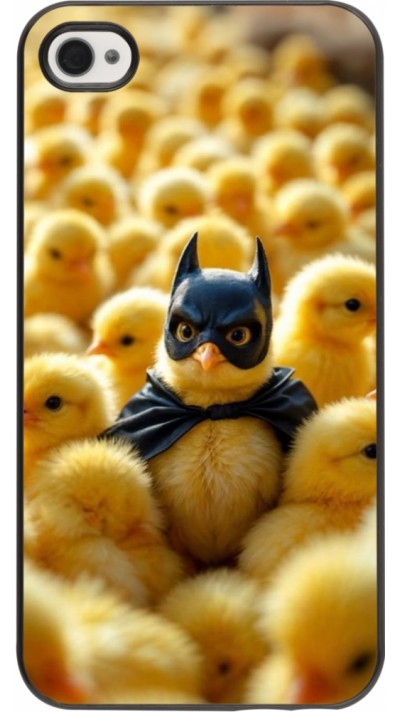Coque iPhone 4/4s - Easter 2026 Chicken Batman