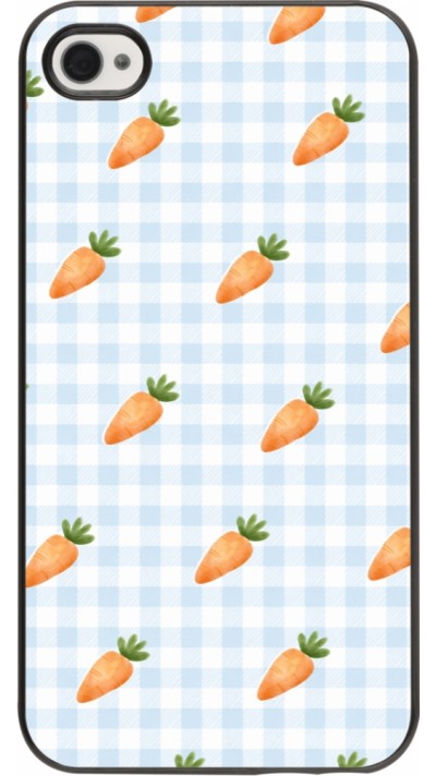 Coque iPhone 4/4s - Easter 2026 Pattern carrots