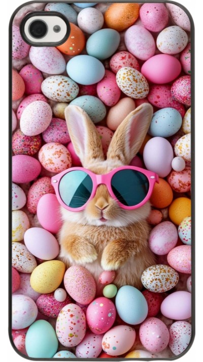 Coque iPhone 4/4s - Easter 2026 Rabbit fun