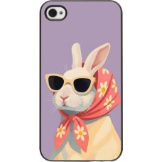 Coque iPhone 4/4s - Easter 2026 Rabbit with scarf