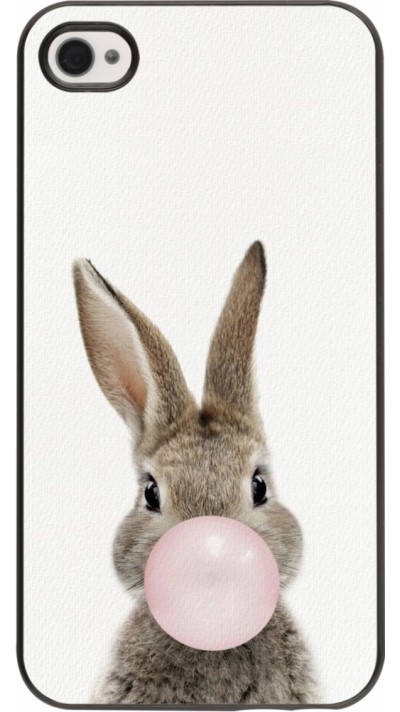 Coque iPhone 4/4s - Easter 2023 bubble gum bunny