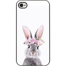 iPhone 4/4s Case Hülle - Easter 2023 flower bunny